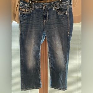 Rock Revival Easy Crop Jeans